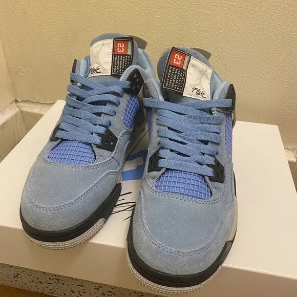 Air Jordan 4 Retro 'University Blue' CT8527-400 - Picture 5 of 5